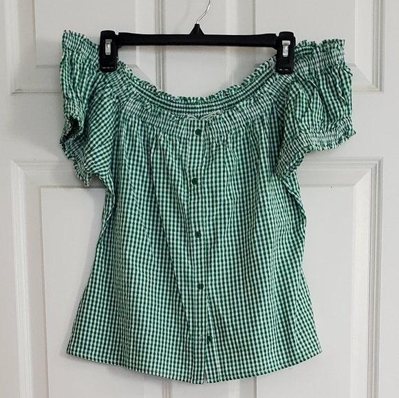 Pink Martini Tops - Vintage inspired gingham top